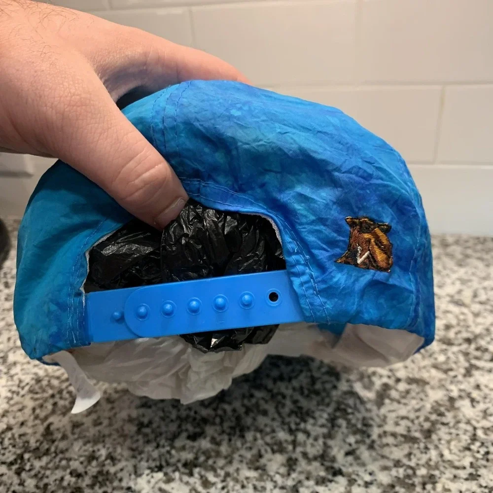 Vintage Camel‎ Smooth Character Joe Camel Blue Nylon Snapback Hat Cap Promo 90s - Picture 5 of 8